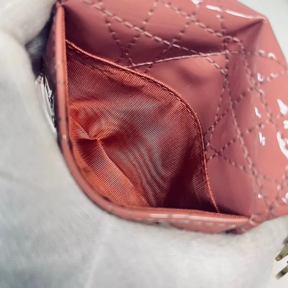 ❤️Authentic Christian Dior Lady Dior Cannage Lotus Wallet❤️